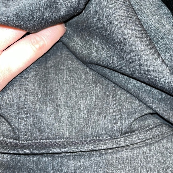 Guess Anorak Corset Waist Fur Trim Removable Hood Jacket Gray Size Small NWOT - Picture 8 of 9